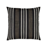 Elaine Smith Pathway Ebony Black 20" x 20" Pillow