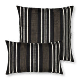 Elaine Smith Pathway Ebony Black 20" x 20" Pillow