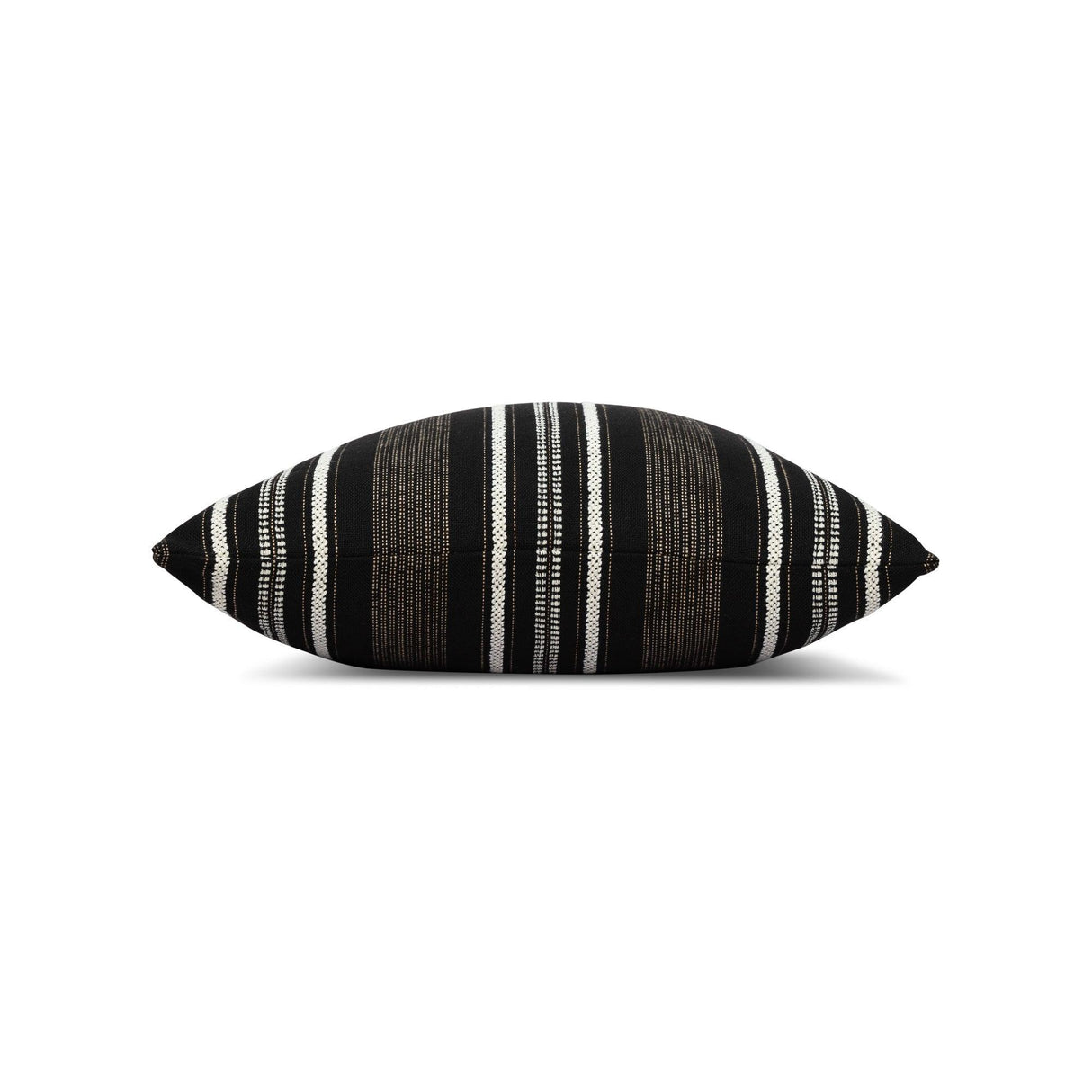 Elaine Smith Pathway Ebony Black 20"x20" Decorative Pillow