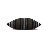 Elaine Smith Pathway Ebony Black 20"x20" Decorative Pillow
