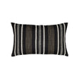 Elaine Smith Pathway Ebony Black 12" x 20" Pillow