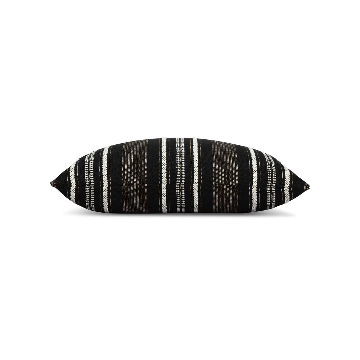 Elaine Smith Pathway Ebony Black 12"x20" Decorative Pillow