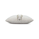 Elaine Smith Distinct Oyster Ivory 20"x20" Decorative Pillow