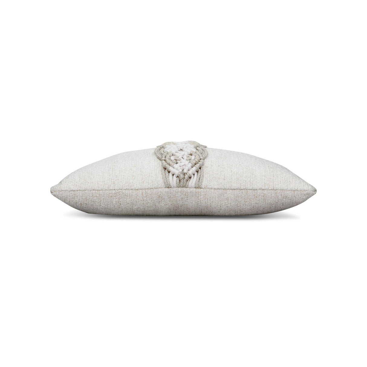 Elaine Smith Distinct Oyster Ivory 12"x20" Decorative Pillow