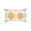 Elaine Smith Solstice Gold Gold 12" x 20" Pillow