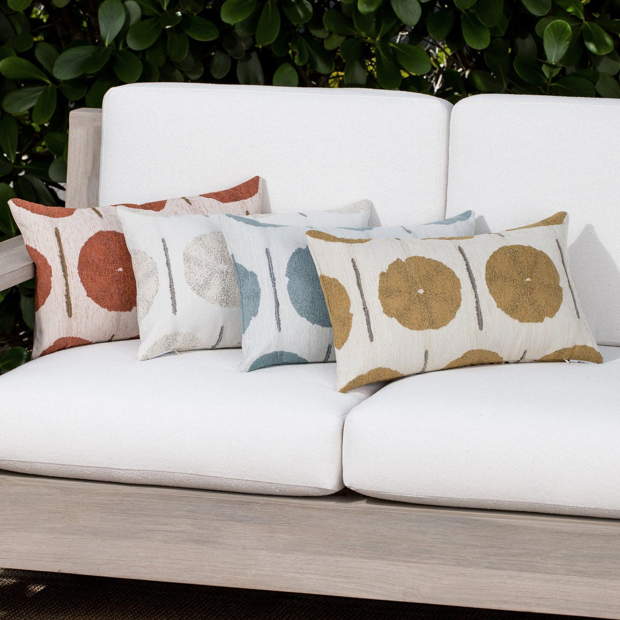 Elaine Smith Solstice Gold Gold 12"x20" Decorative Pillow
