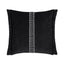 Elaine Smith Splendor Charcoal Black 20" x 20" Pillow