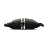 Elaine Smith Splendor Charcoal Black 20"x20" Decorative Pillow