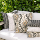 Elaine Smith Synchronize Ivory Ivory 12"x20" Decorative Pillow