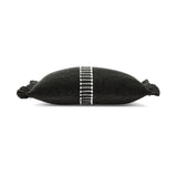 Elaine Smith Splendor Charcoal Black 12"x20" Decorative Pillow