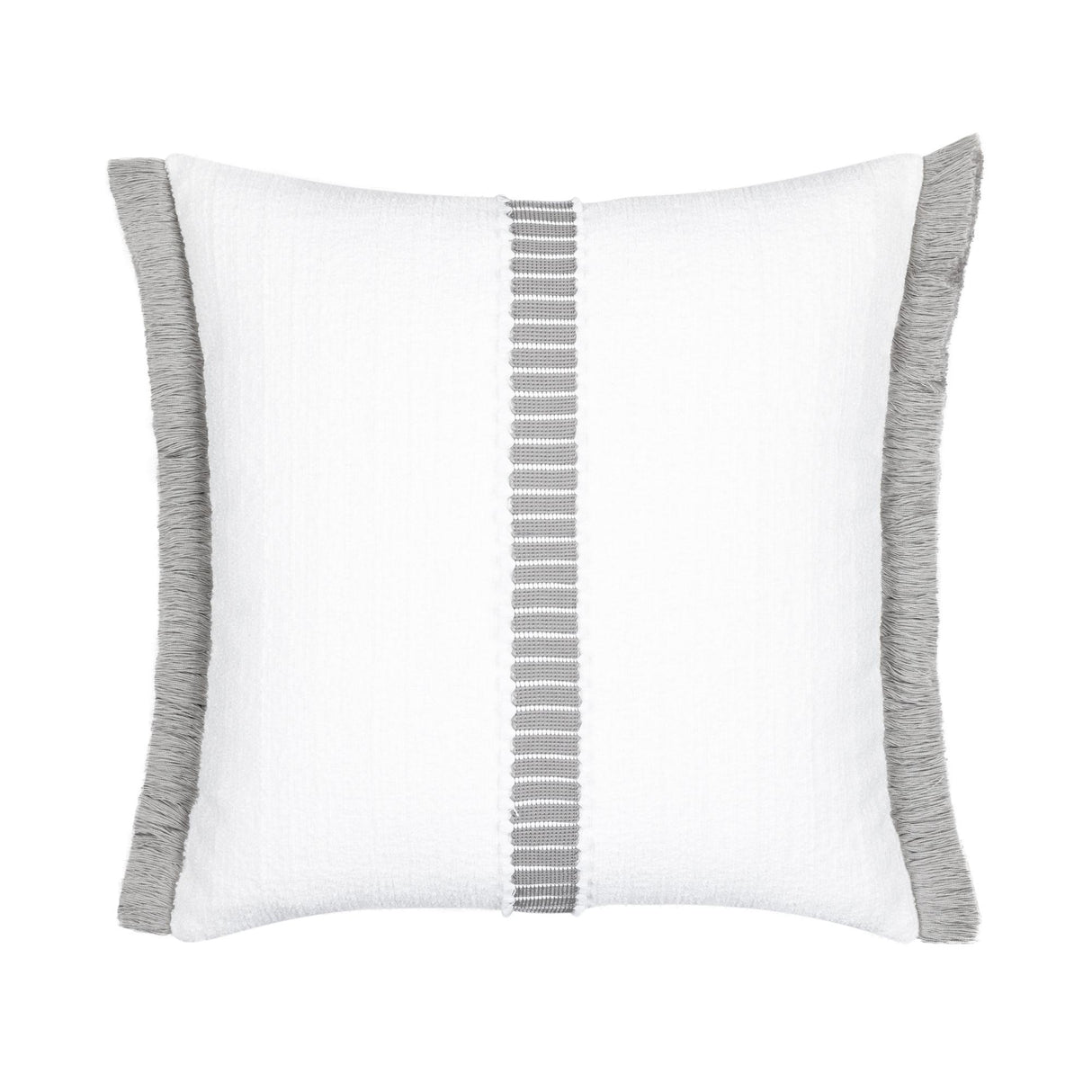 Elaine Smith Deluxe Cloud White 20" x 20" Pillow