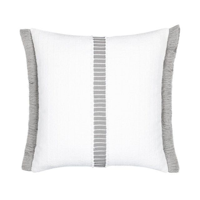 Elaine Smith Deluxe Cloud White 20" x 20" Pillow
