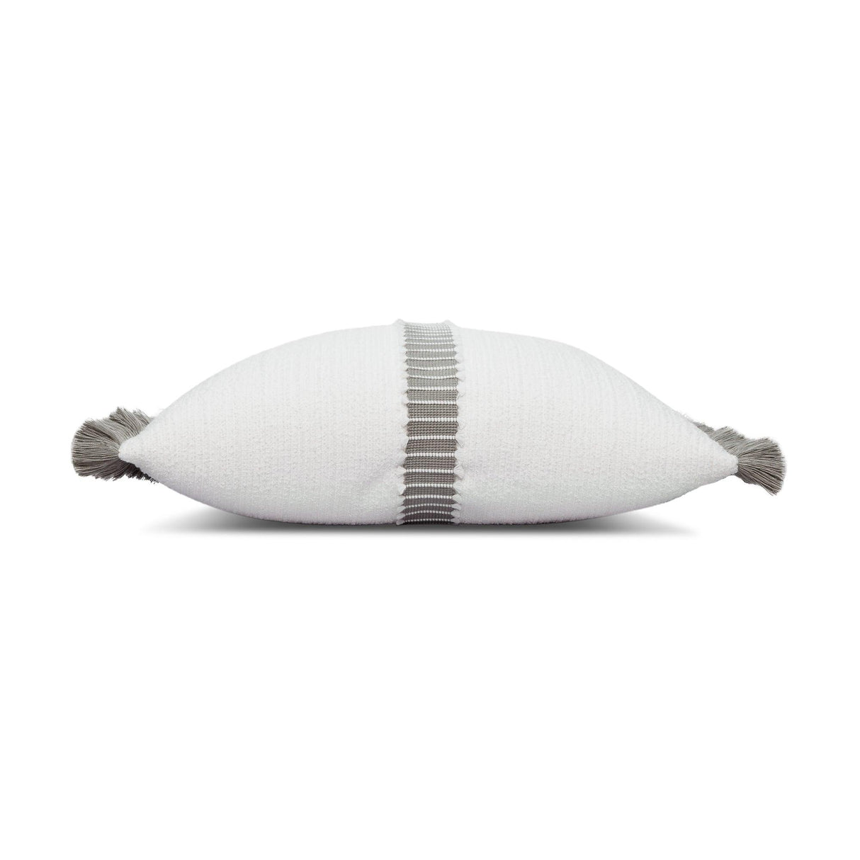 Elaine Smith Deluxe Cloud White 20"x20" Decorative Pillow