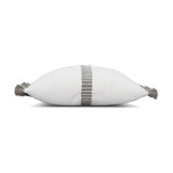 Elaine Smith Deluxe Cloud White 20"x20" Decorative Pillow