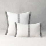 Elaine Smith Deluxe Cloud White 12"x20" Decorative Pillow