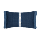 Elaine Smith Deluxe Indigo Blue 12" x 20" Pillow