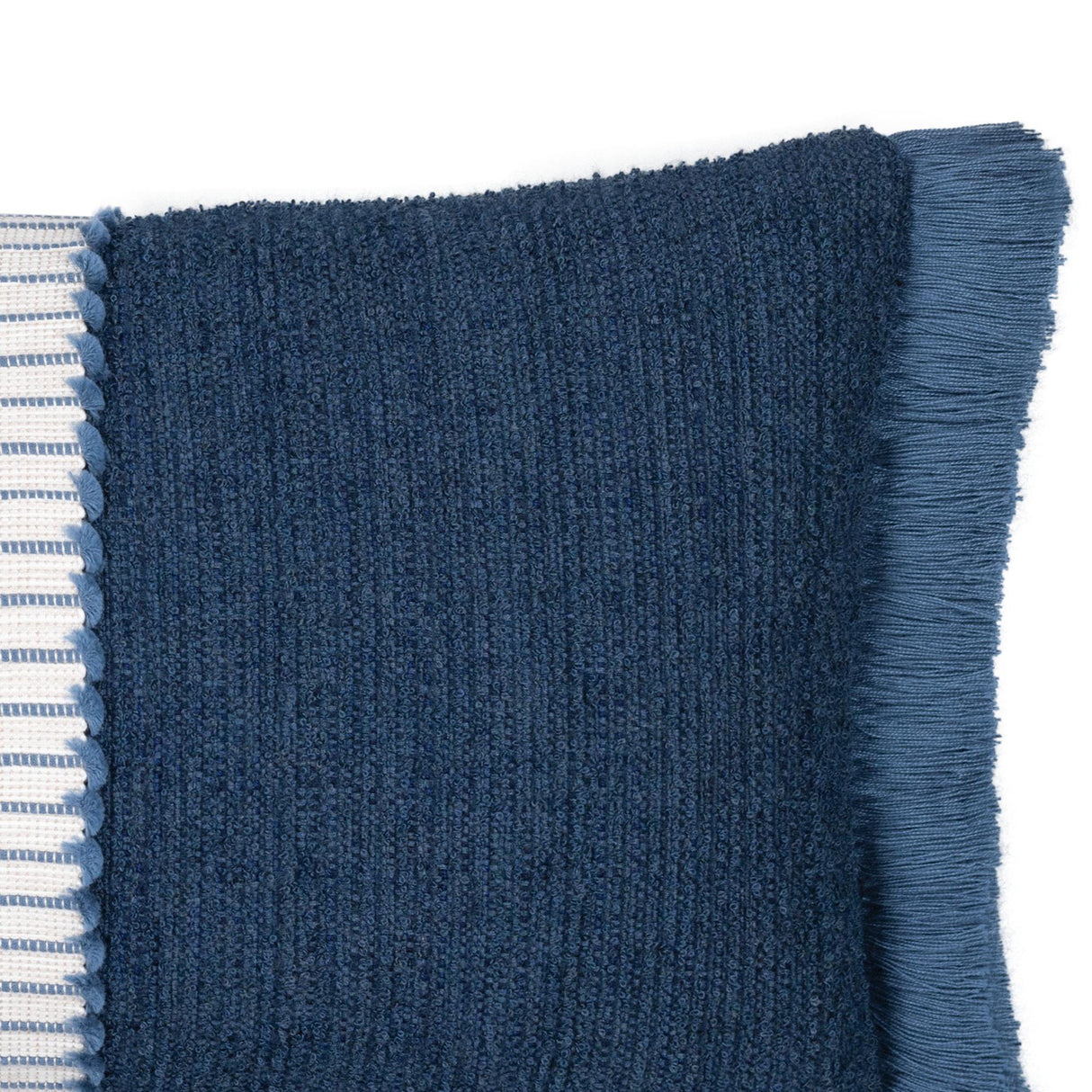 Elaine Smith Deluxe Indigo Blue 12" x 20" Pillow