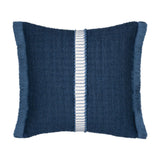 Elaine Smith Deluxe Indigo Blue 20" x 20" Pillow
