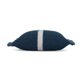 Elaine Smith Deluxe Indigo Deep Blue 20"x20" Decorative Pillow