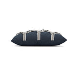 Elaine Smith Indigo Rope Deep Blue 12"x20" Decorative Pillow