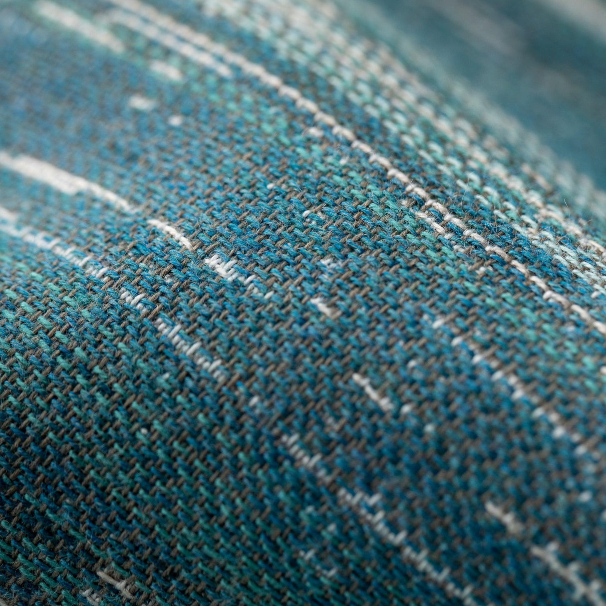 Elaine Smith Textured Lagoon Teal 22"x22" Decorative Pillow