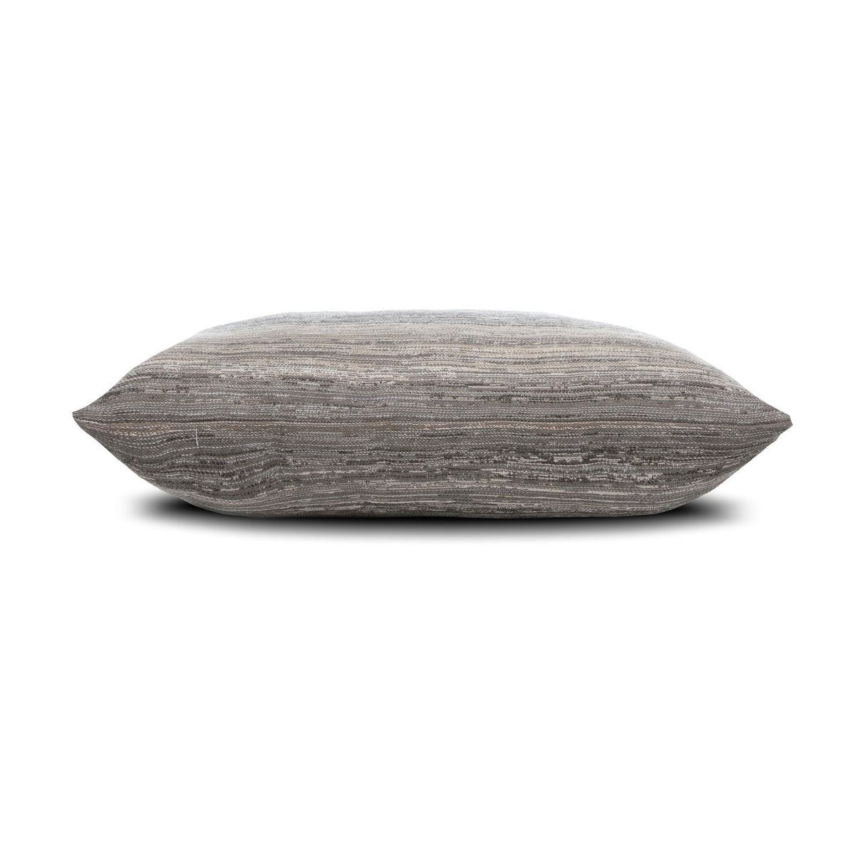 Elaine Smith Textured Grigio Gray 22"x22" Decorative Pillow