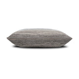 Elaine Smith Textured Grigio Gray 22"x22" Decorative Pillow
