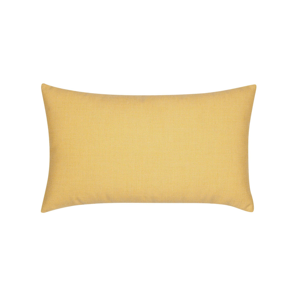 Elaine Smith Solid Lemon Yellow 12" x 20" Pillow