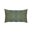 Elaine Smith Basketweave Fern Green 12" x 20" Pillow