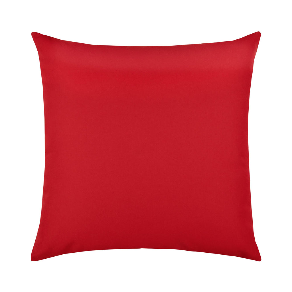 Elaine Smith Canvas Logo Red Blue 22" x 22" Pillow