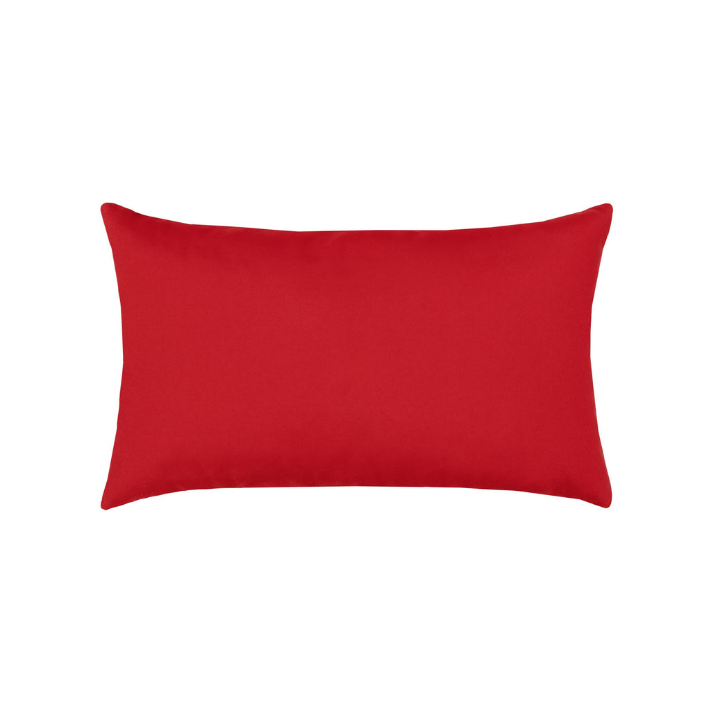 Elaine Smith Canvas Logo Red Blue 12" x 20" Pillow