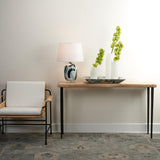 Jamie Young Farmhouse Wood Console Table, Natural