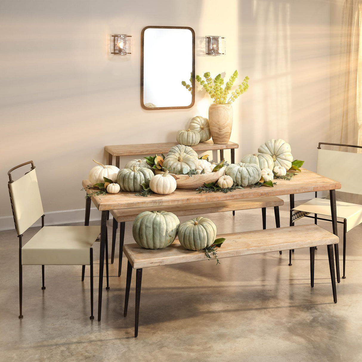 Jamie Young Farmhouse Wood Console Table, Natural