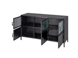 Jamie Young Vitrino 6 Door Iron Console