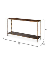 Jamie Young Royal Metal Console Table
