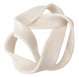 Jamie Young Tangled Resin Decorative Table Object, Off-White