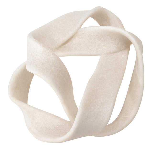 Jamie Young Tangled Resin Decorative Table Object, Off-White