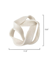 Jamie Young Tangled Resin Decorative Table Object, Off-White