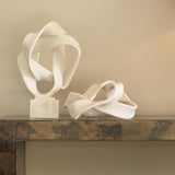 Jamie Young Tangled Resin Decorative Table Object, Off-White