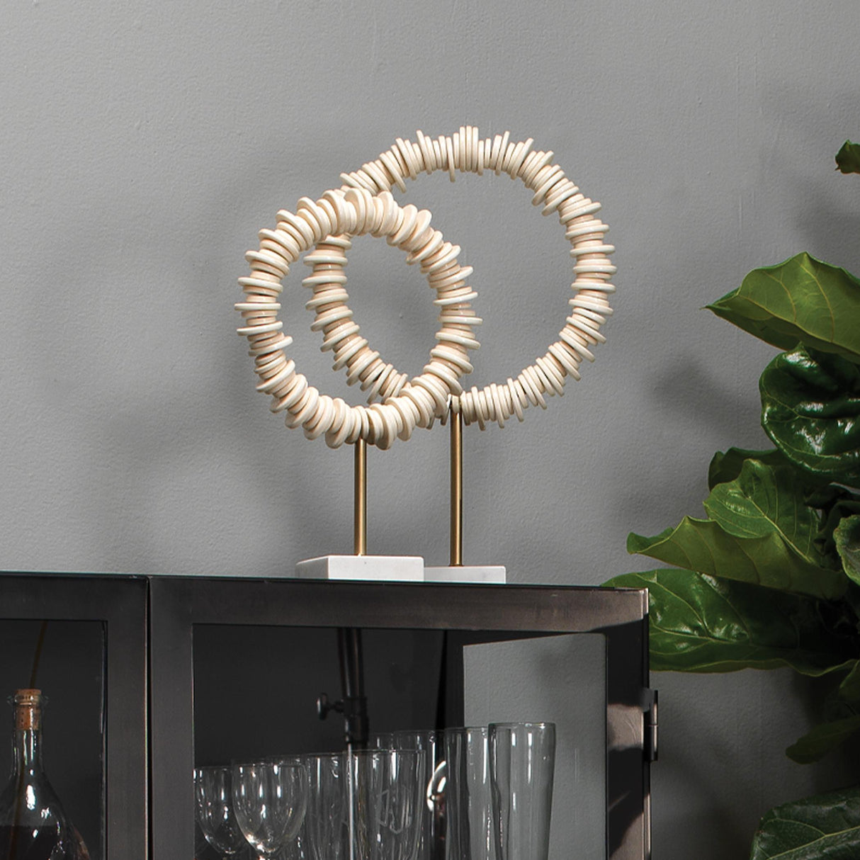 Jamie Young Arena Ring Decorative Sculptures (Set of 2)
