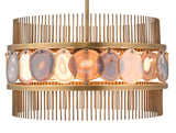 Jamie Young Upsala Agate 8-Light Chandelier