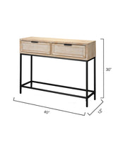 Jamie Young Reed Console Table