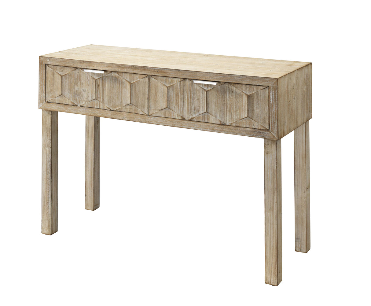 Jamie Young Juniper Two-Drawer Wood Console Table