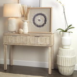 Jamie Young Juniper Two-Drawer Wood Console Table