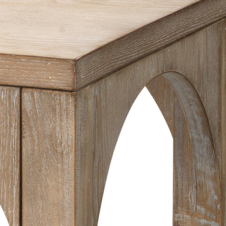 Jamie Young Everett Wood Console Table