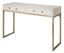 Jamie Young Kain Faux Shagreen Console, Cream