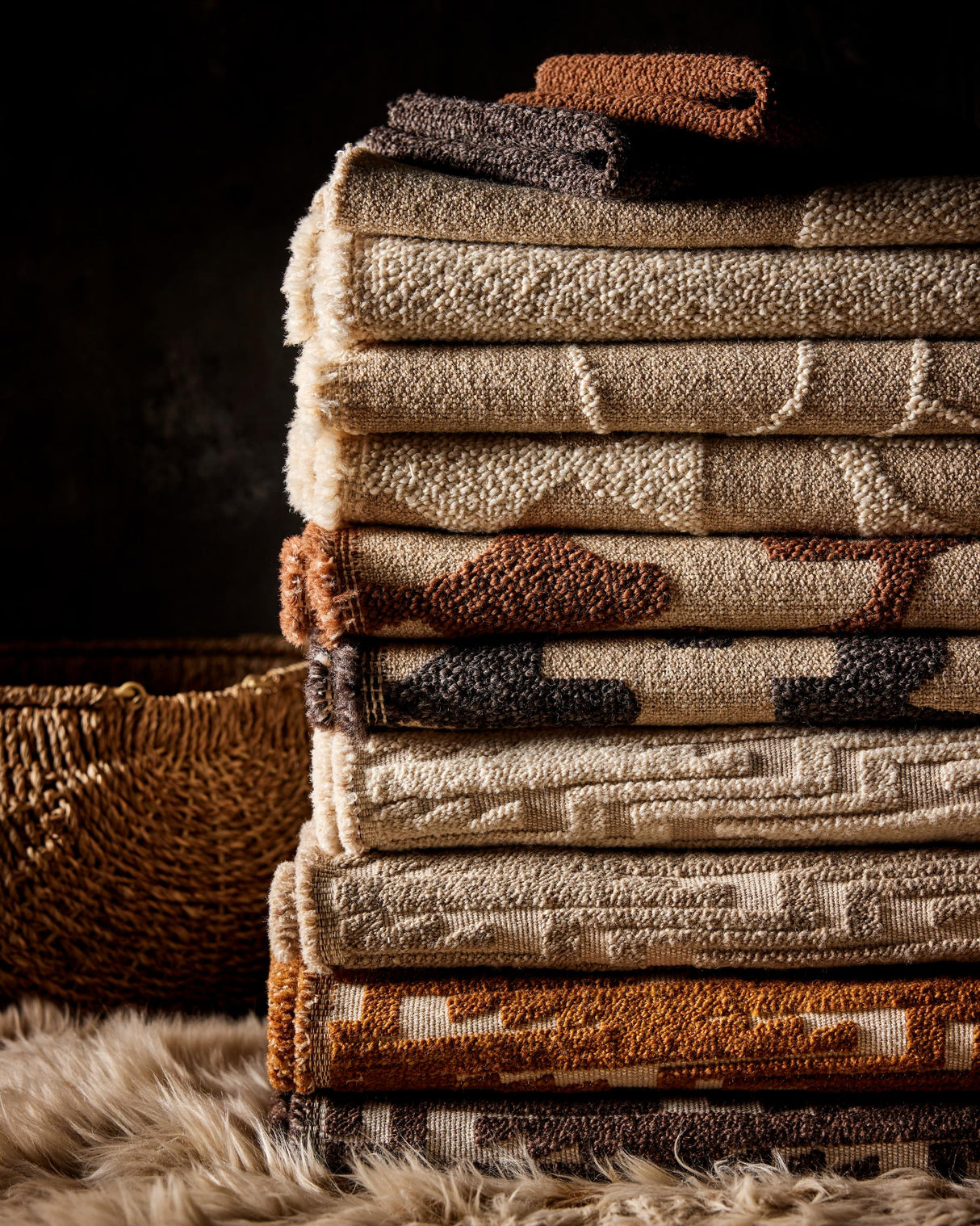 Donghia FORMS WEAVE SANDSTONE Upholstery Fabric