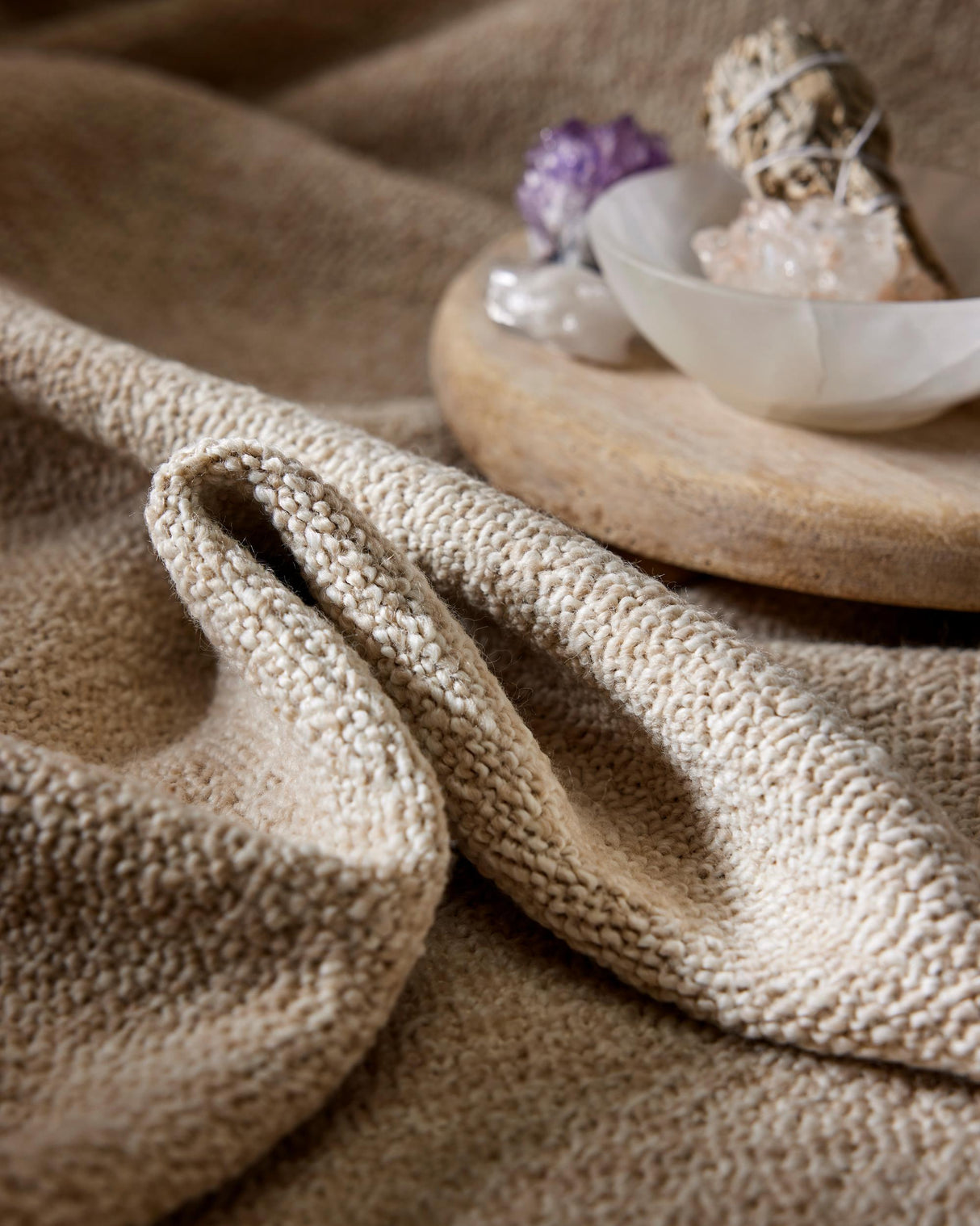 Donghia VORTEX BOUCLE SANDSTONE Upholstery Fabric