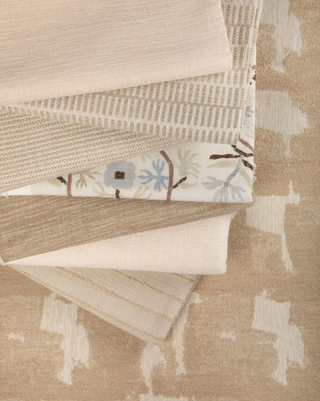 Brunschwig & Fils LE JASMIN PRINT PUMICE Fabric