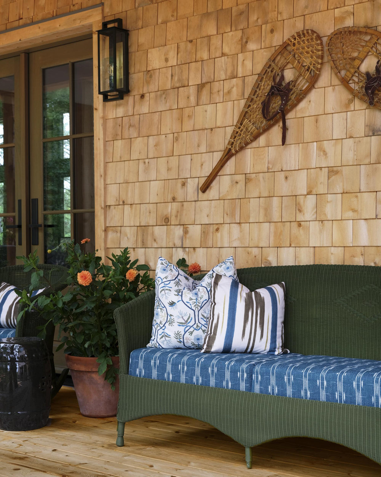 Brunschwig & Fils LE MISTRAL PRINT MARINE Fabric